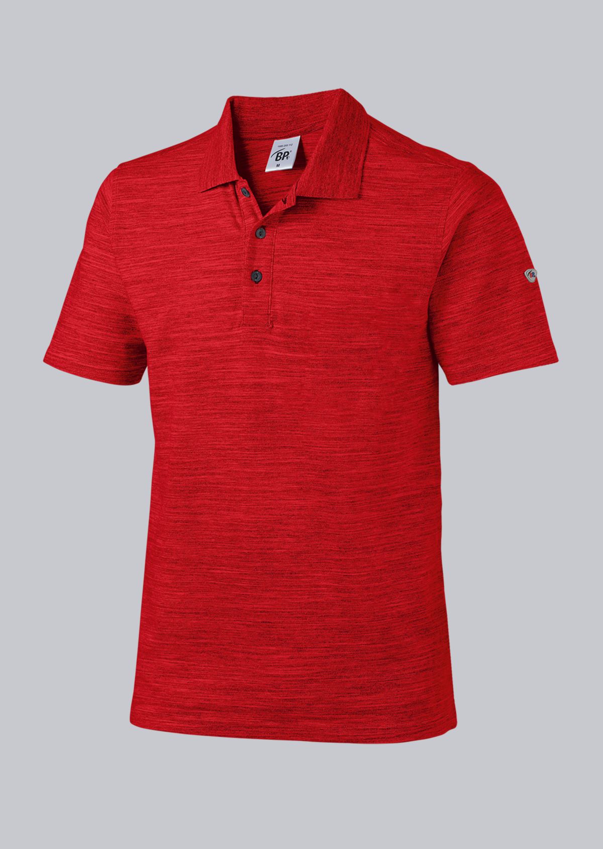 BP® Polo unisexe space rouge Photo principale